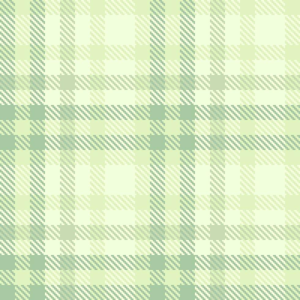 Vector plaid pattern of check texture fabric with a tartan background seamless textile.