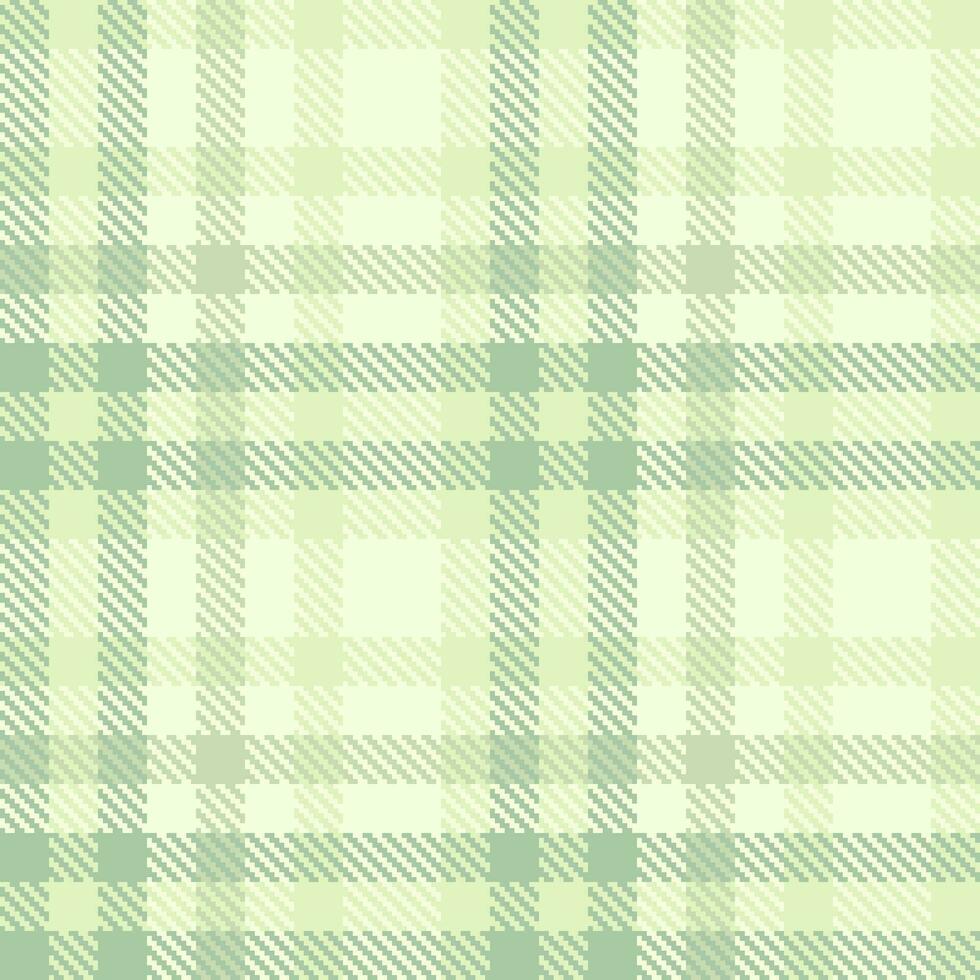 Vector plaid pattern of check texture fabric with a tartan background seamless textile.