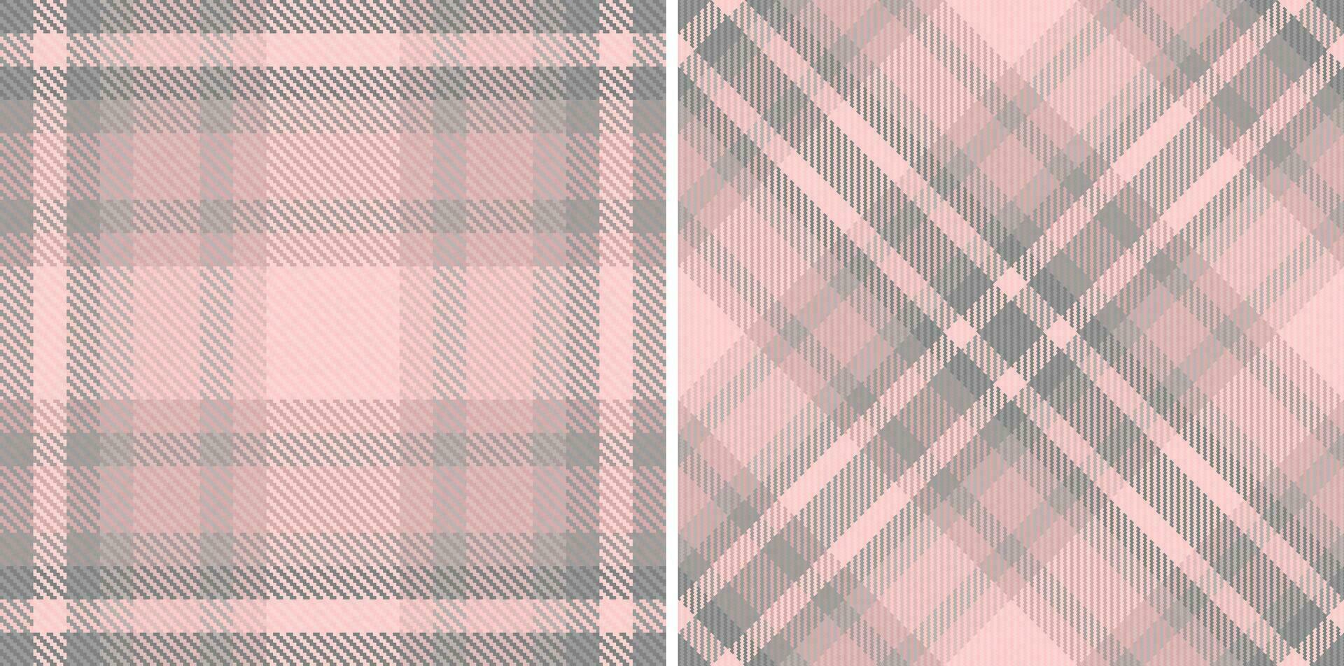 Textile pattern background of tartan plaid fabric with a texture seamless check vector. vector