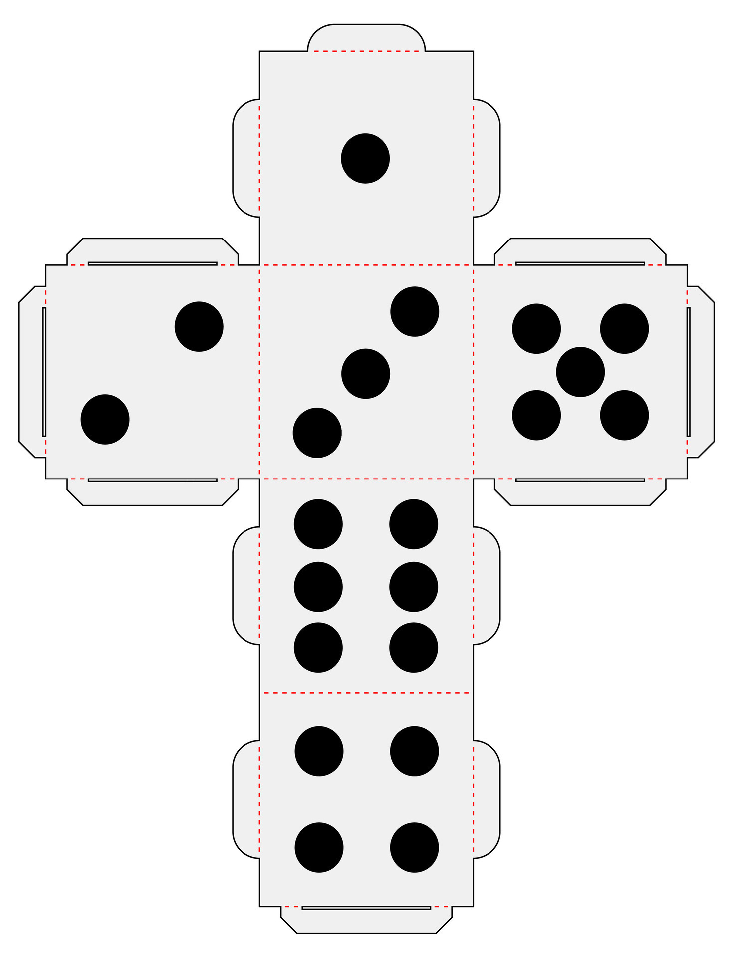 vector paper dice template playing cube 27844185 Vector Art at Vecteezy vector paper dice template playing cube 27844185 Vector Art at Vecteezy
