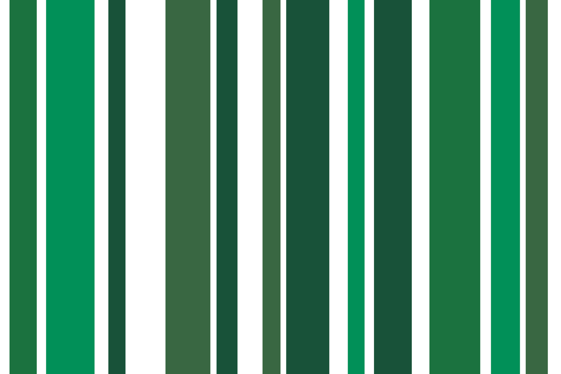 Pattern green and white vertical stripe seamless Vector Image