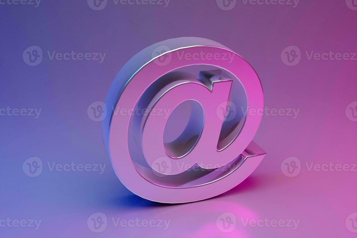 email symbol, address for web on background. concept of internet contact Internet communication. Creating an online channel to connect with customers photo