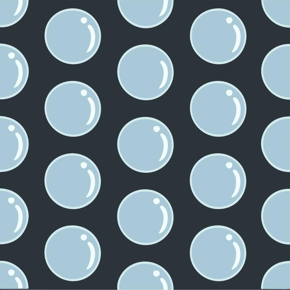 Bubble Pattern Background. Social Media Post. Vector Illustration.