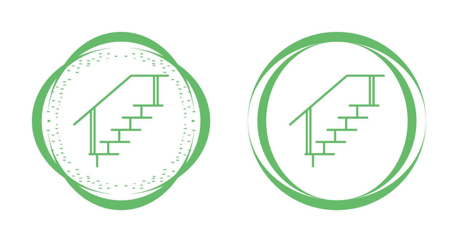 icono de vector de escaleras