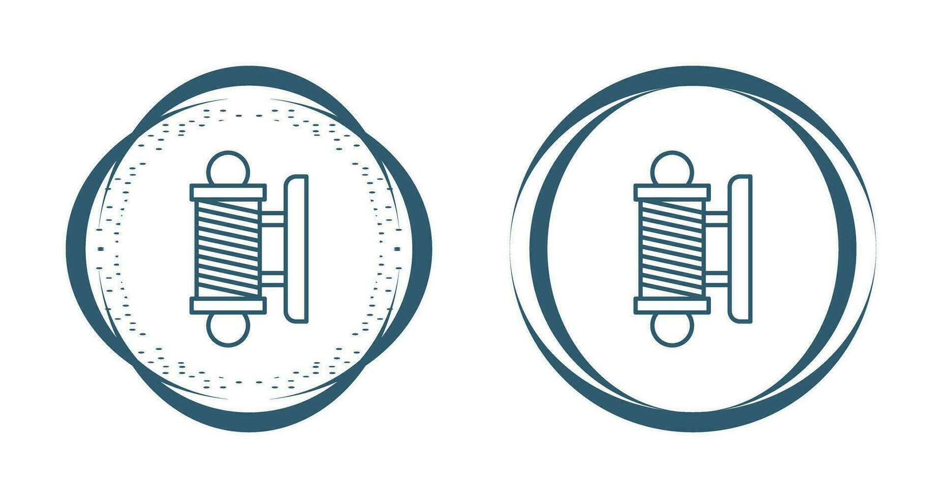 Barber Shop Pole Vector Icon