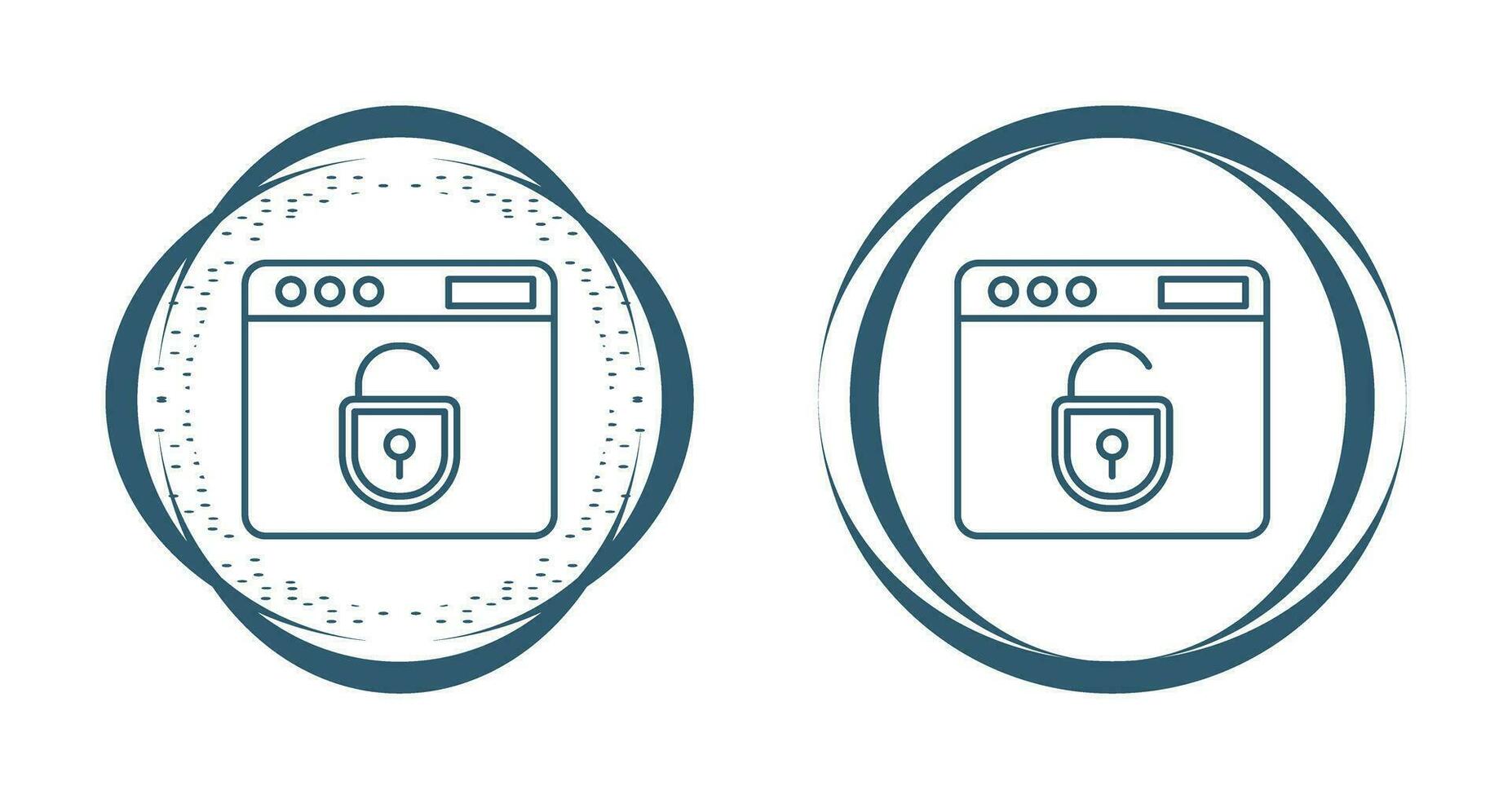 Decrypt Vector Icon