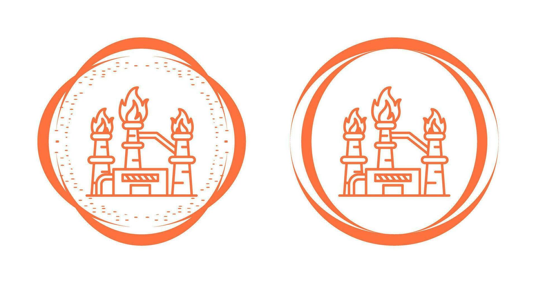 Natural Gas Vector Icon