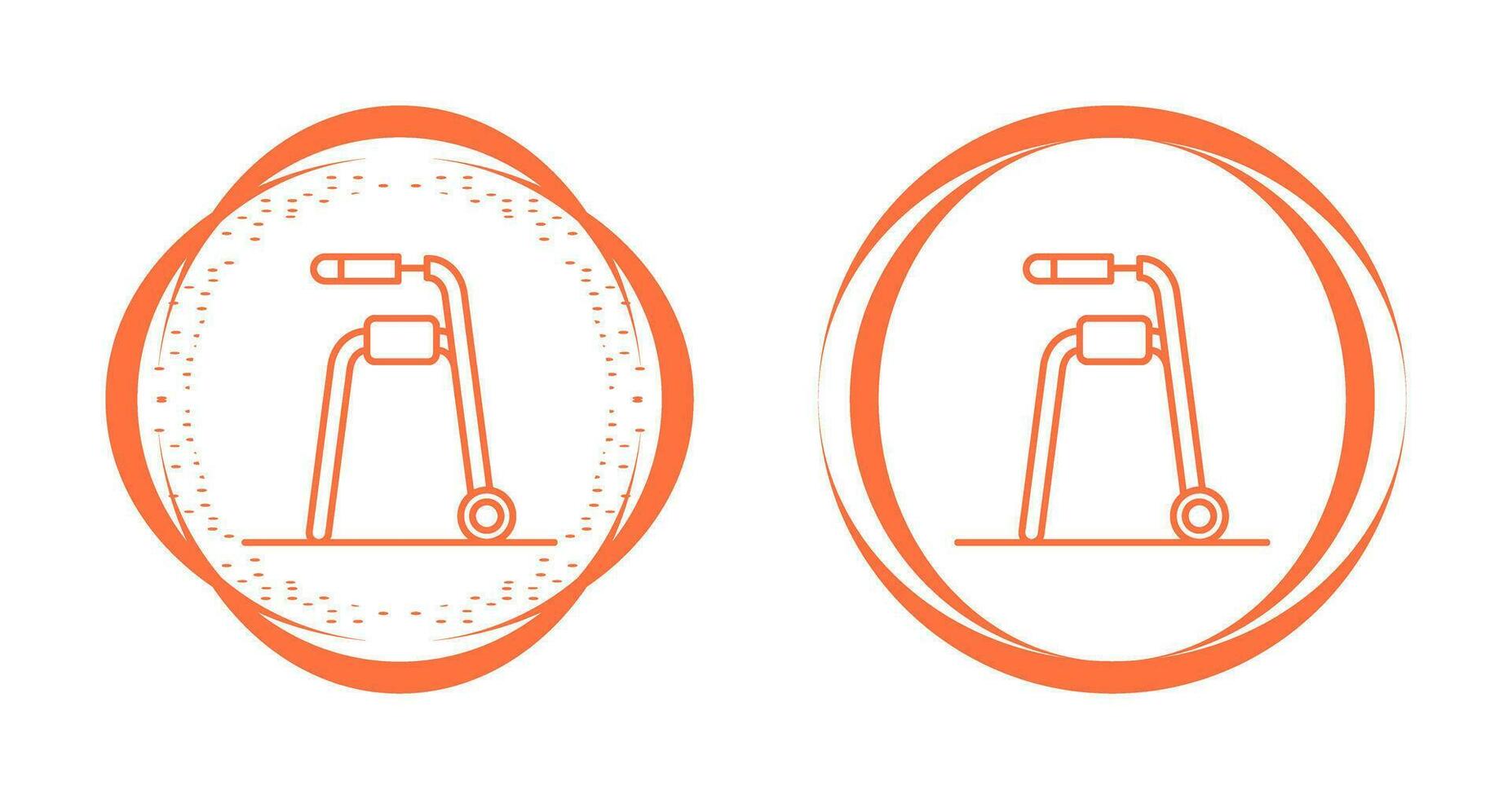 Walker Vector Icon