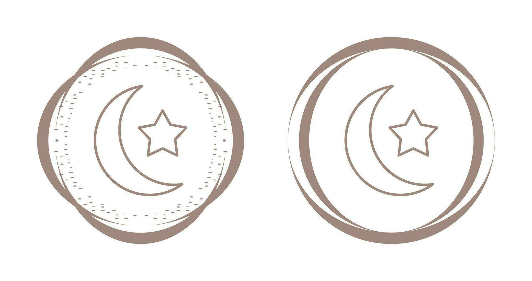 icono de vector de luna