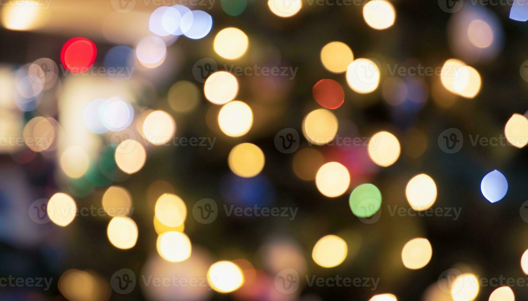 Abstract circular boken nigth background. Lens blured boke effect. photo