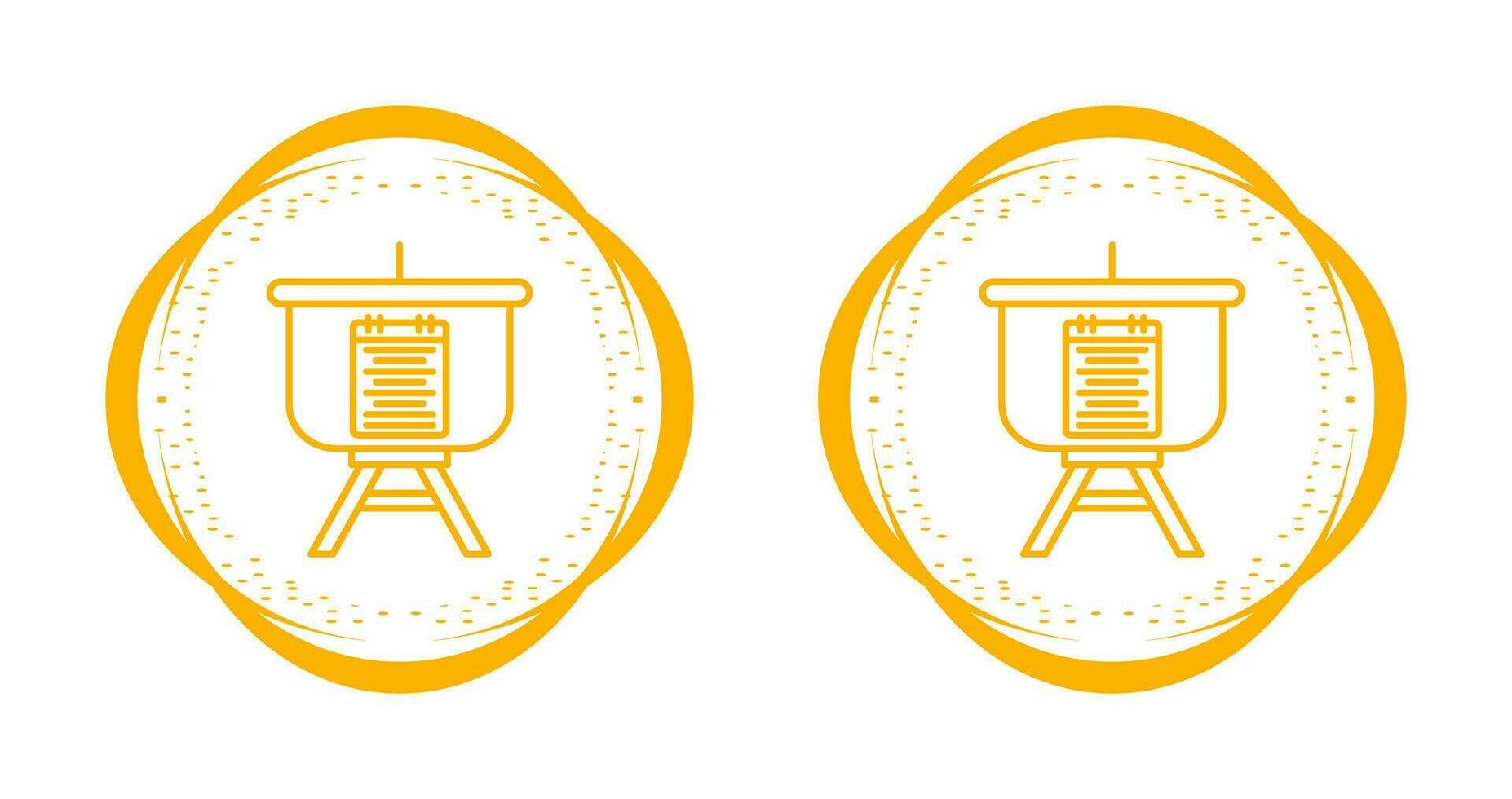 Menu Presentation Vector Icon