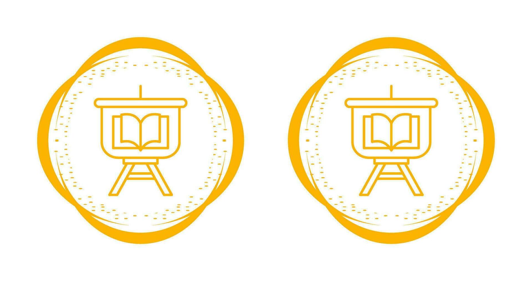 Education Presentation Vector Icon