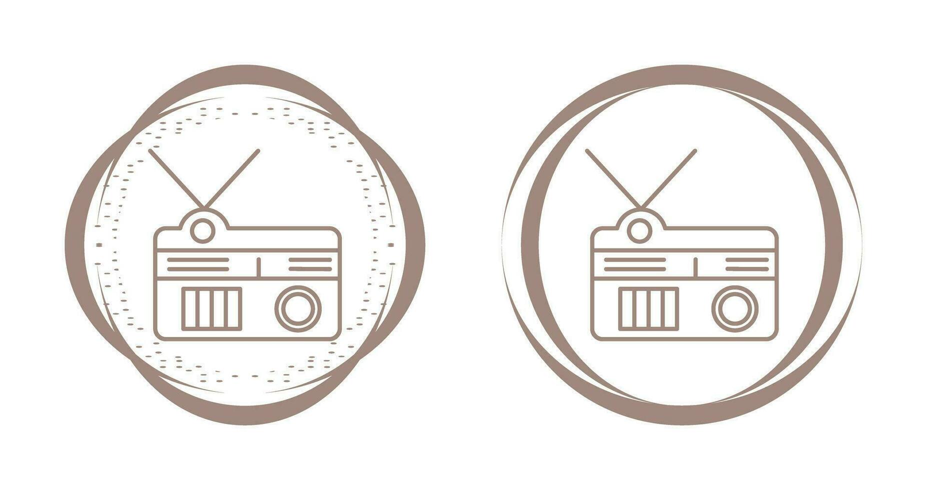 Radio Vector Icon