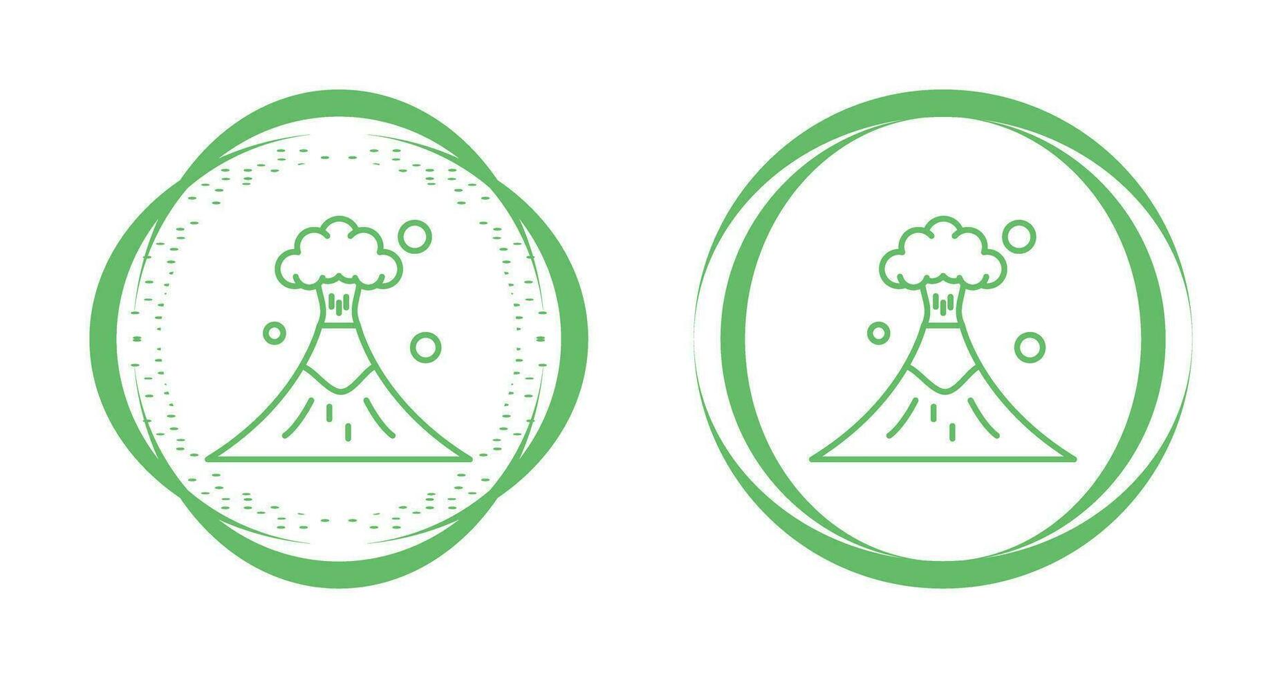 Volcano Vector Icon