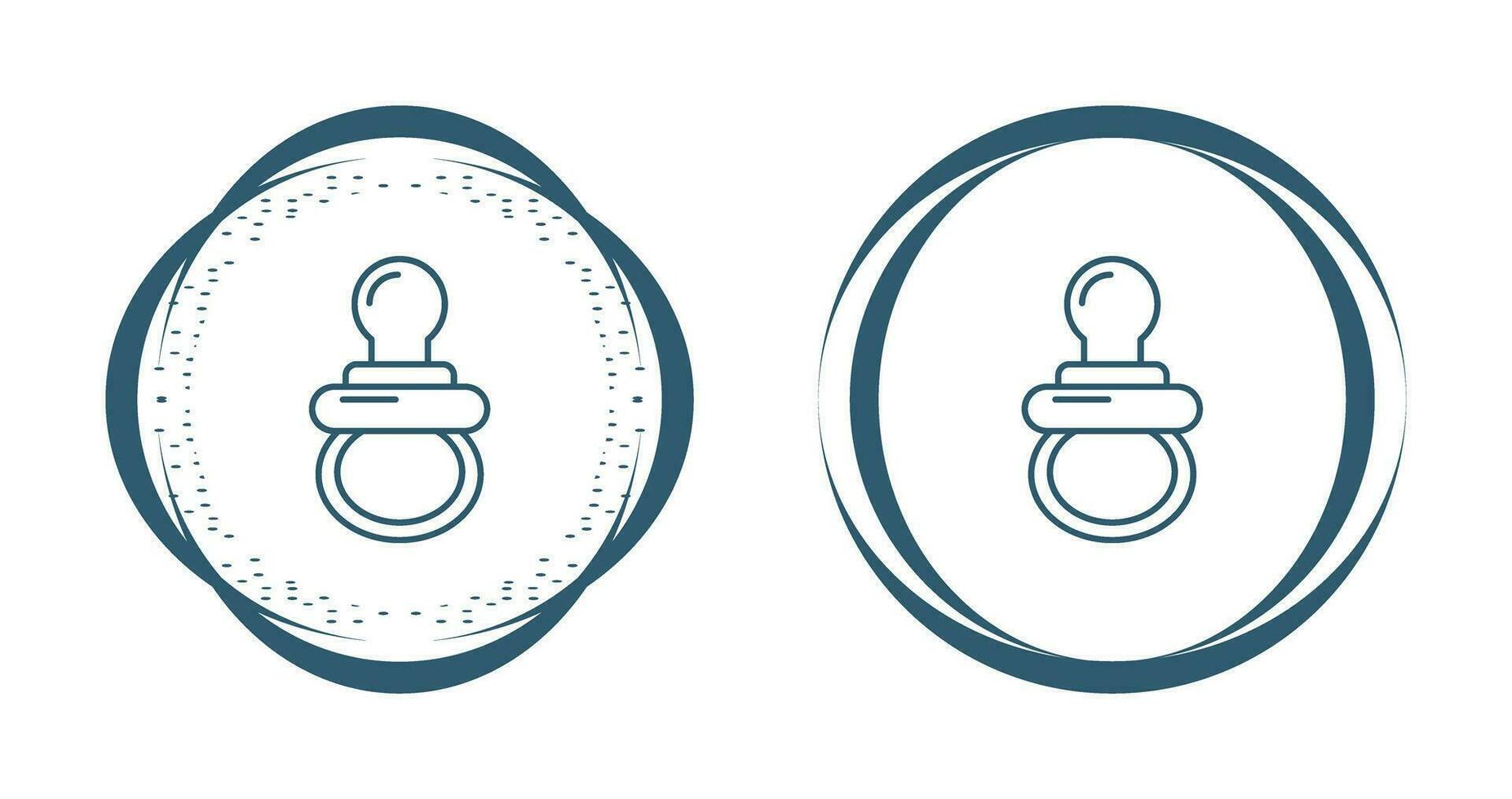 Pacifier Vector Icon