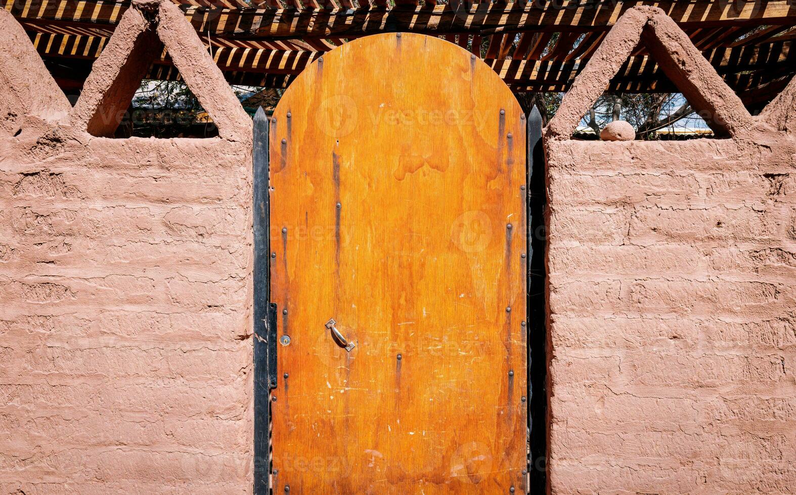 san pedro Delaware atacama calles popular viaje destino a explorar andino desierto, lagos y géiseres foto