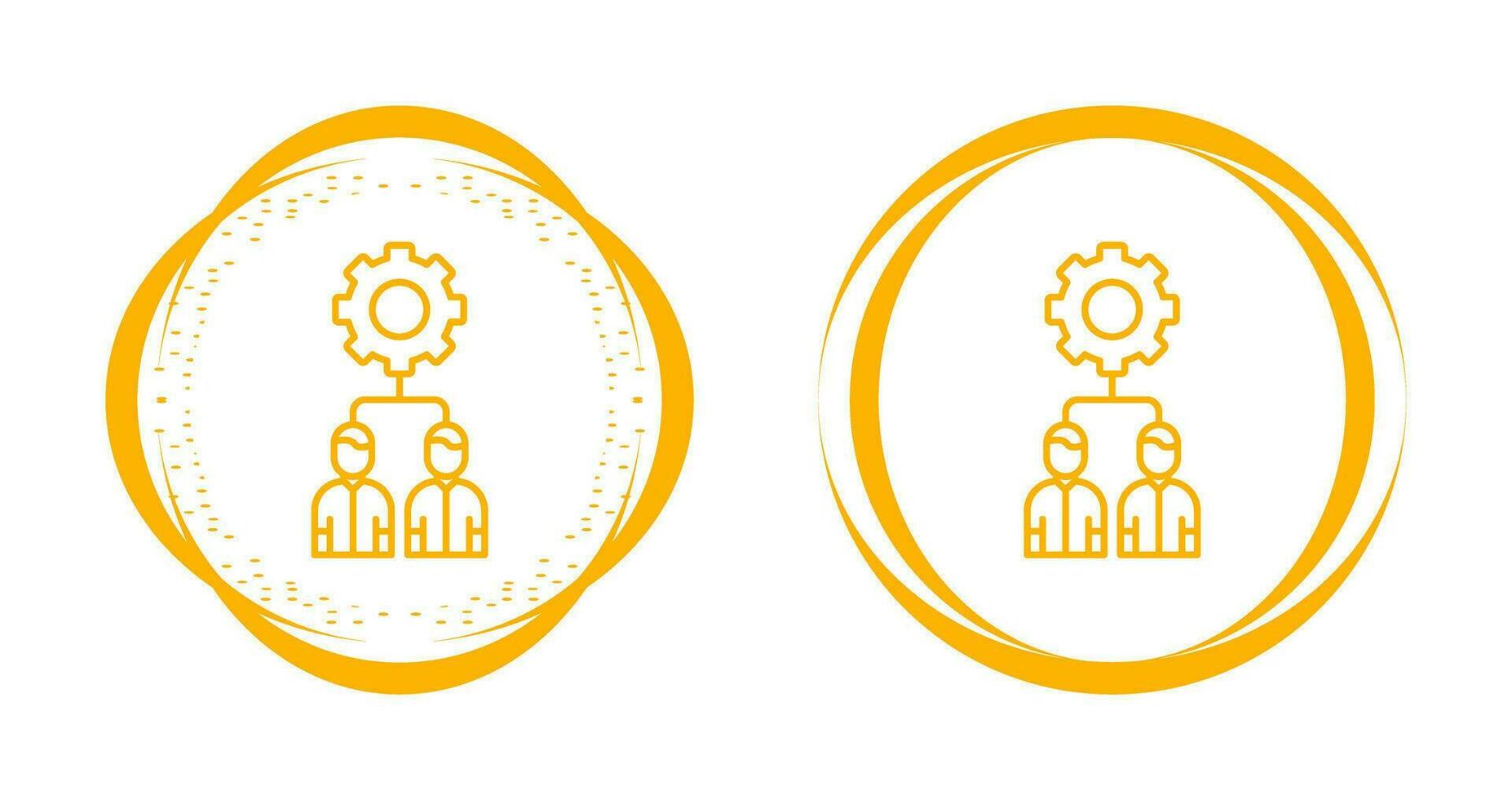 Team Management Vector Icon