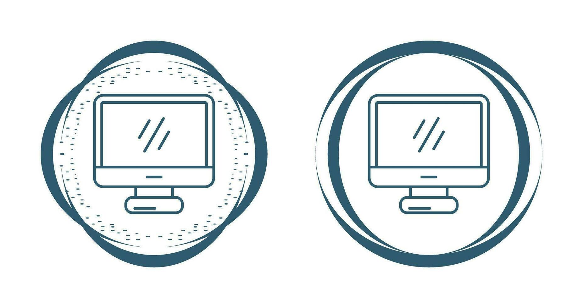 Monitor Vector Icon