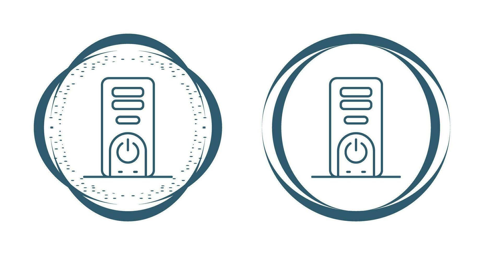 Cpu Tower Vector Icon