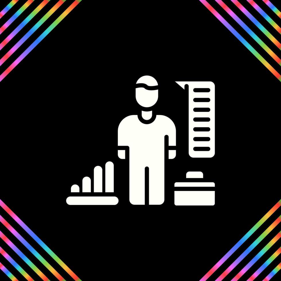 HR Analytics Vector Icon