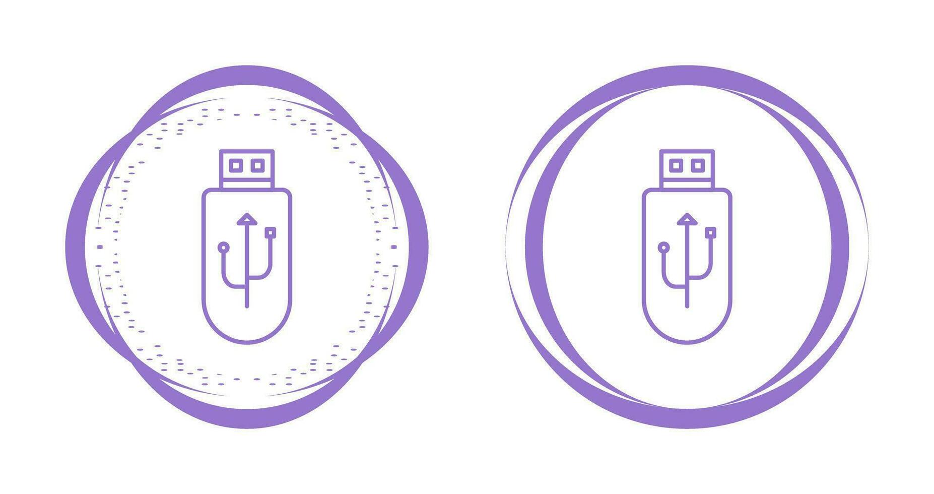 Usb Drive Vector Icon