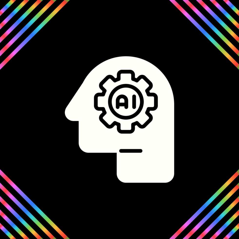 Artificial Intelligence Vector Icon