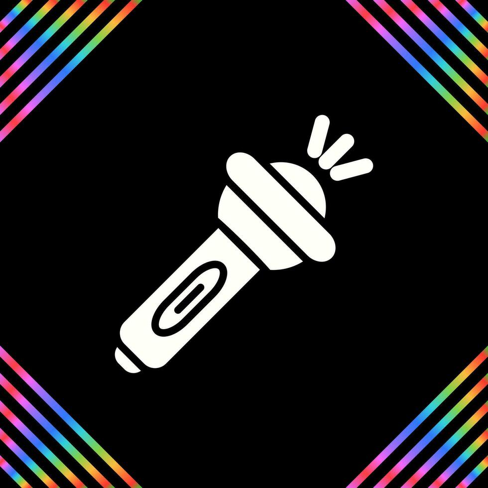 Flashlight Vector Icon