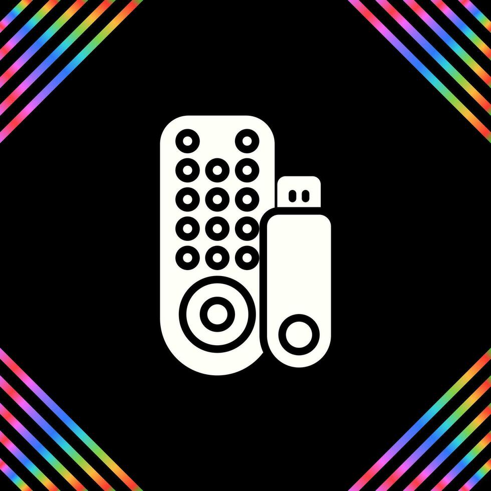 Streaming Stick Vector Icon