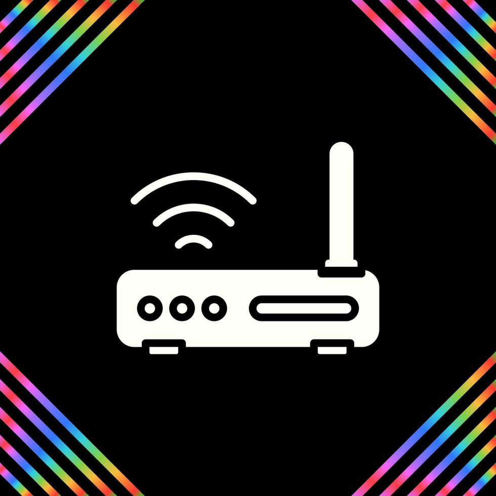 Wi-Fi Router Vector Icon
