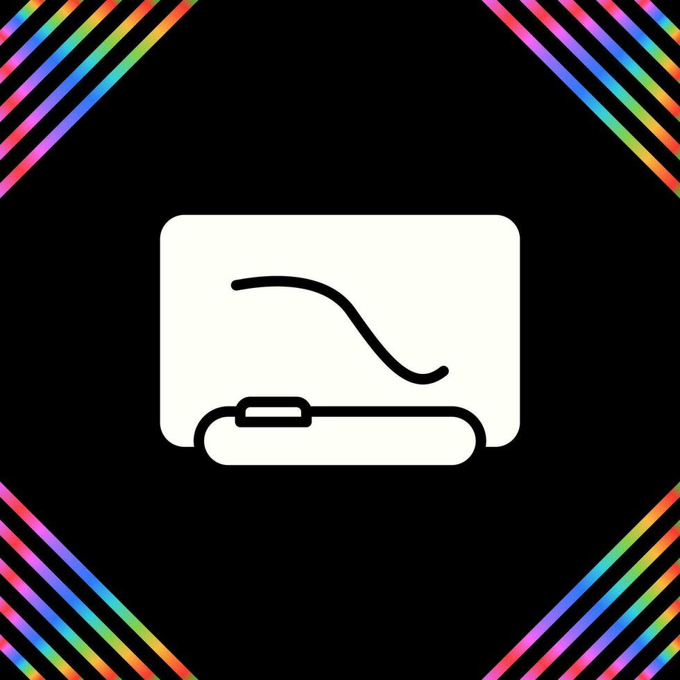Interactive Whiteboard Vector Icon