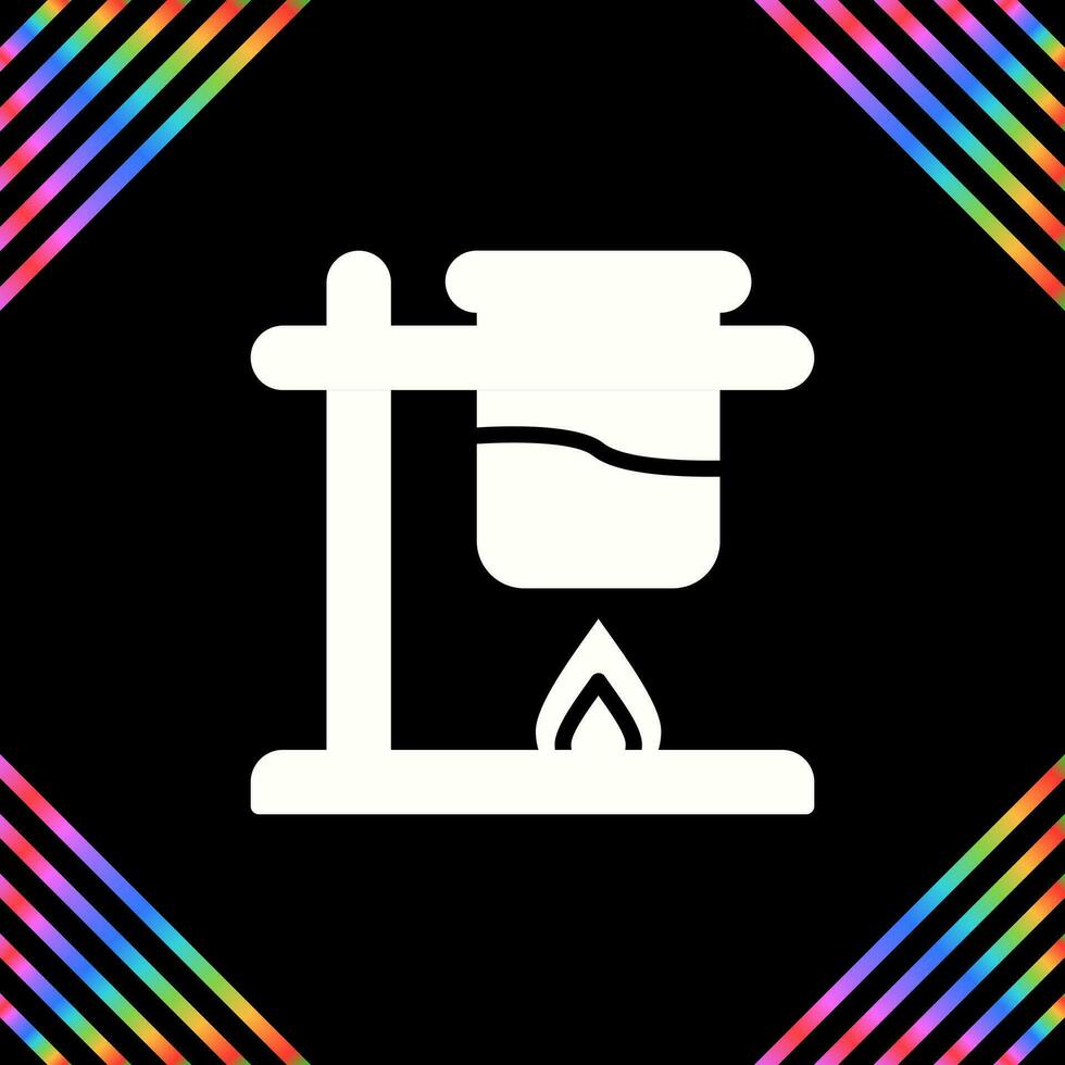 Bunsen Burner Vector Icon