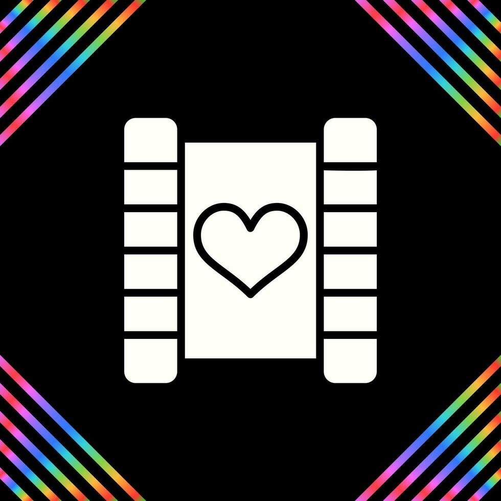 Love story movie Vector Icon