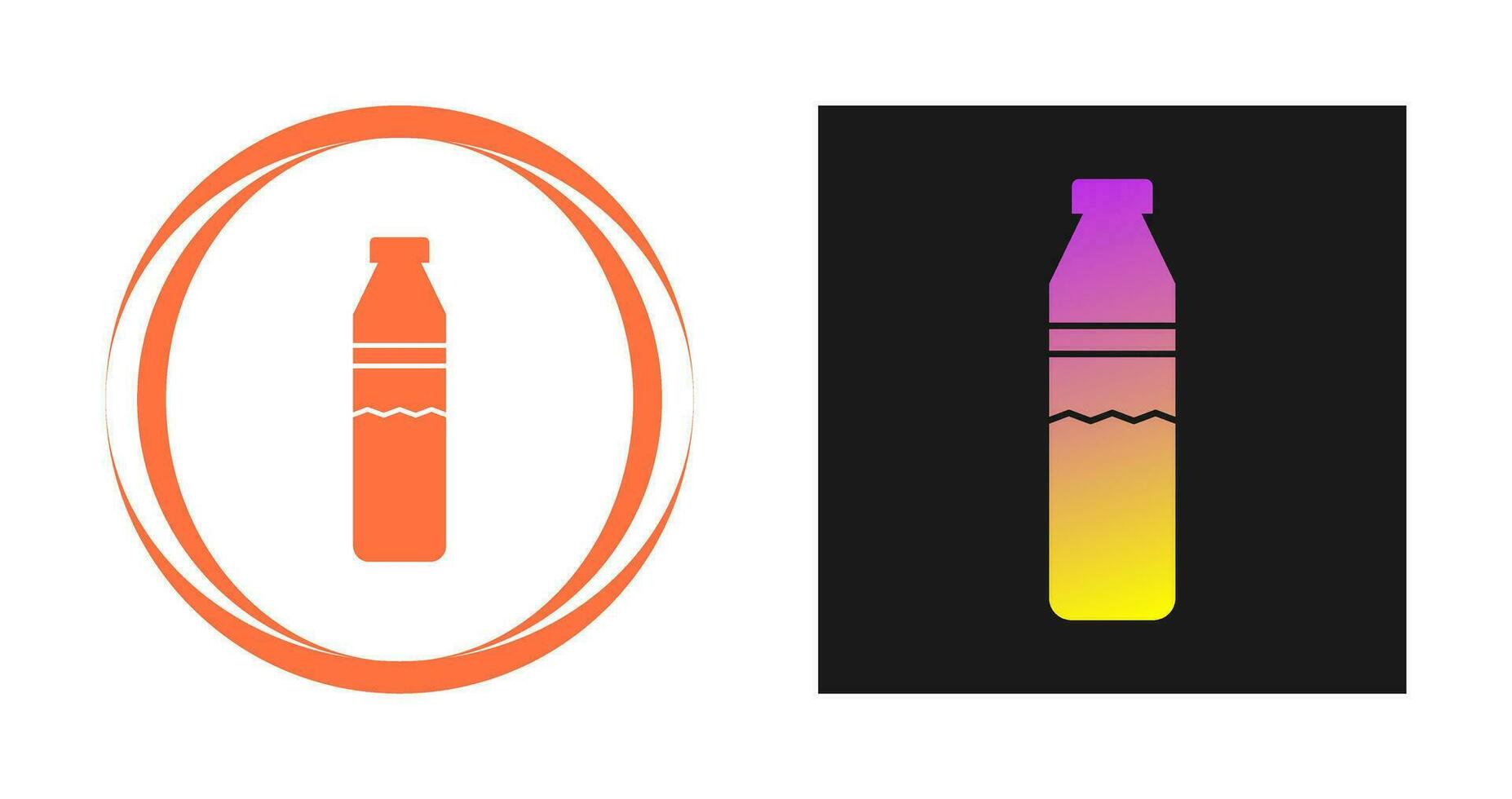 Water Bottle Vector Icon