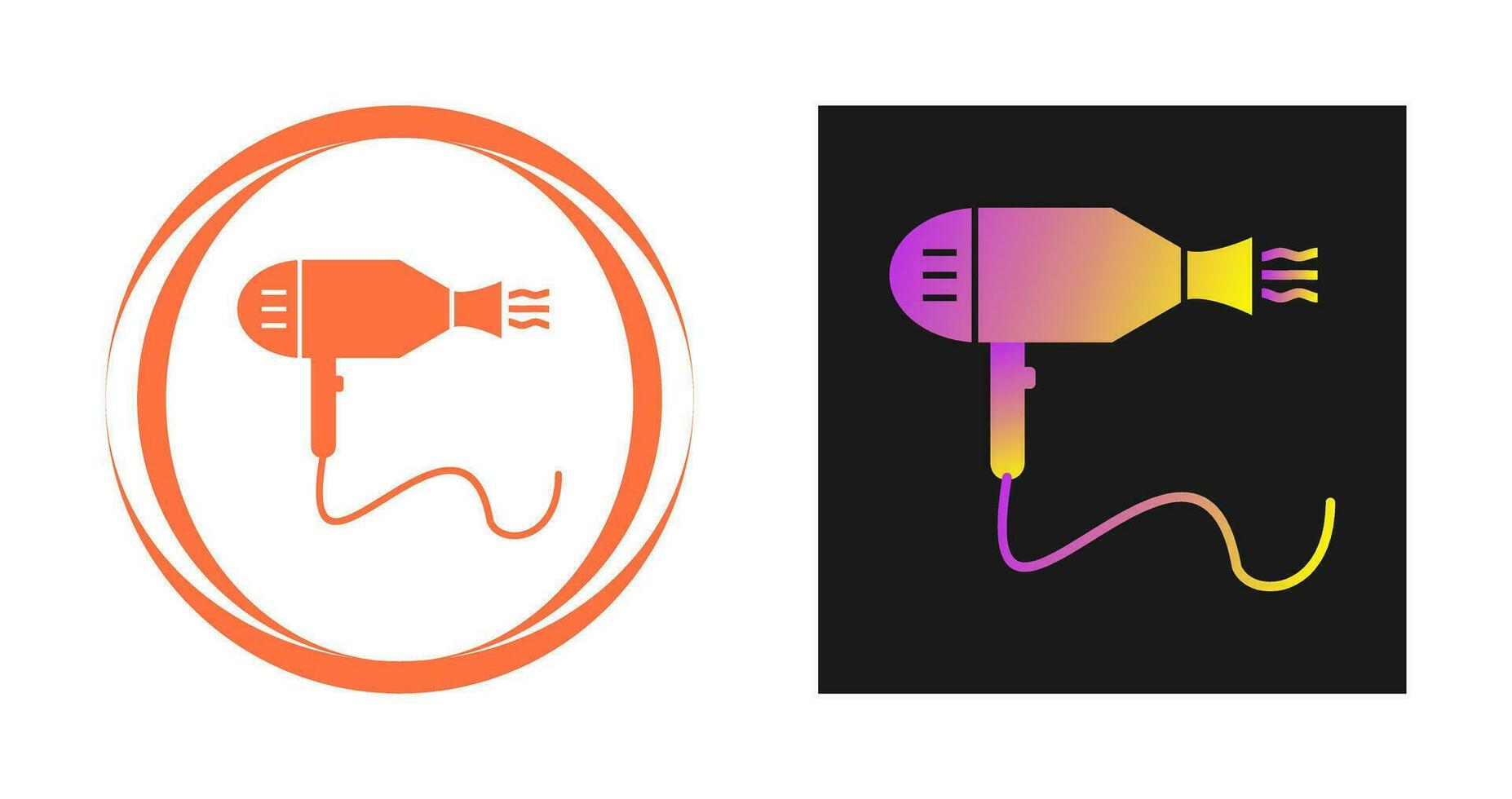 Hair Dryer Vector Icon