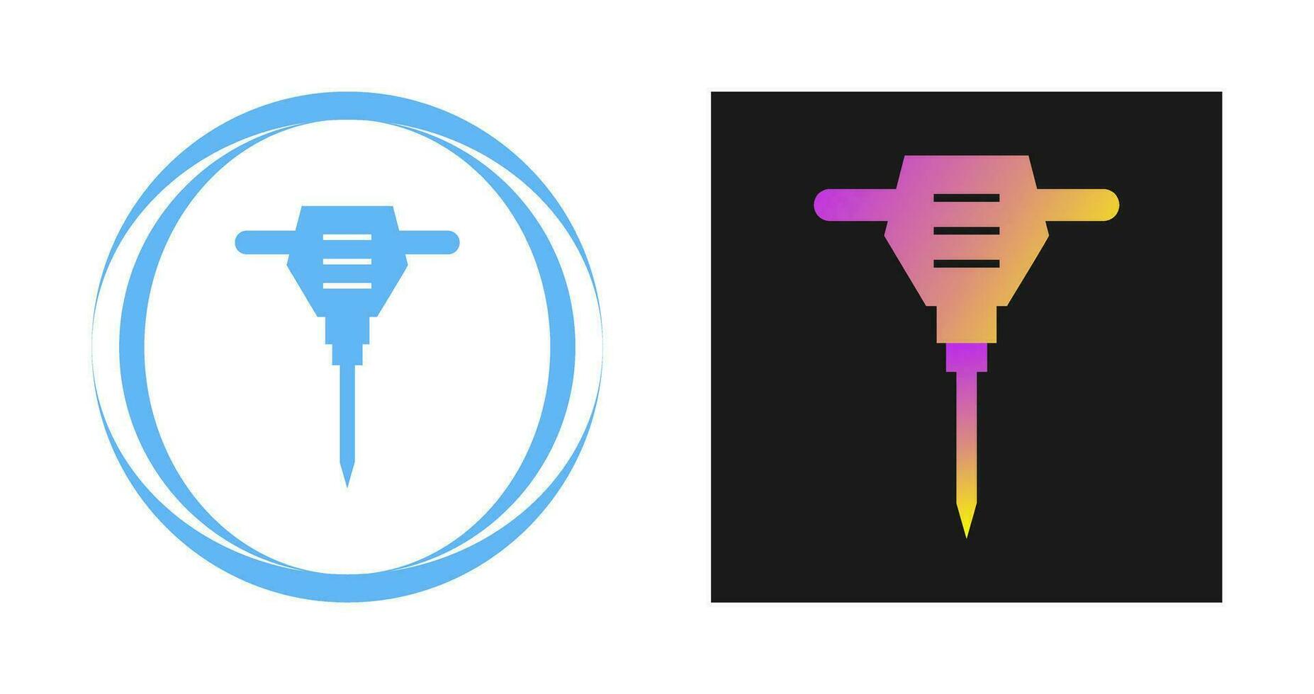 Jack Hammer Vector Icon