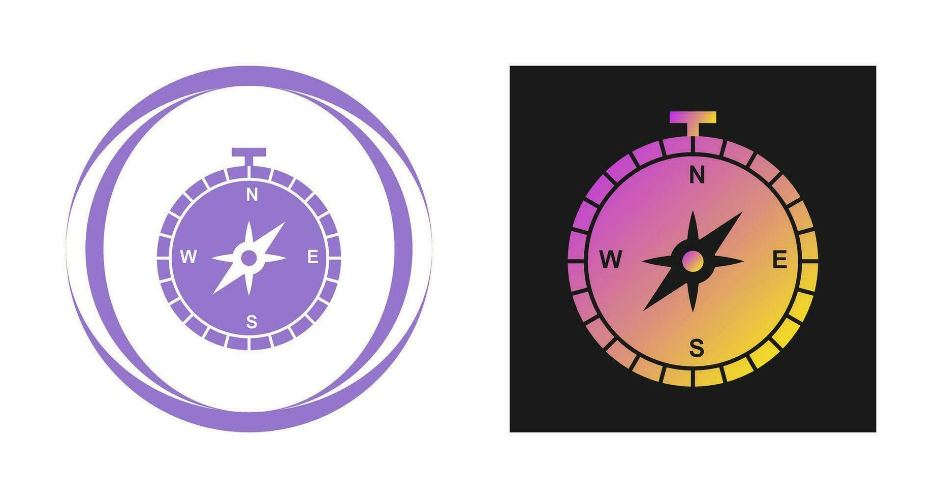 Compass Vector Icon