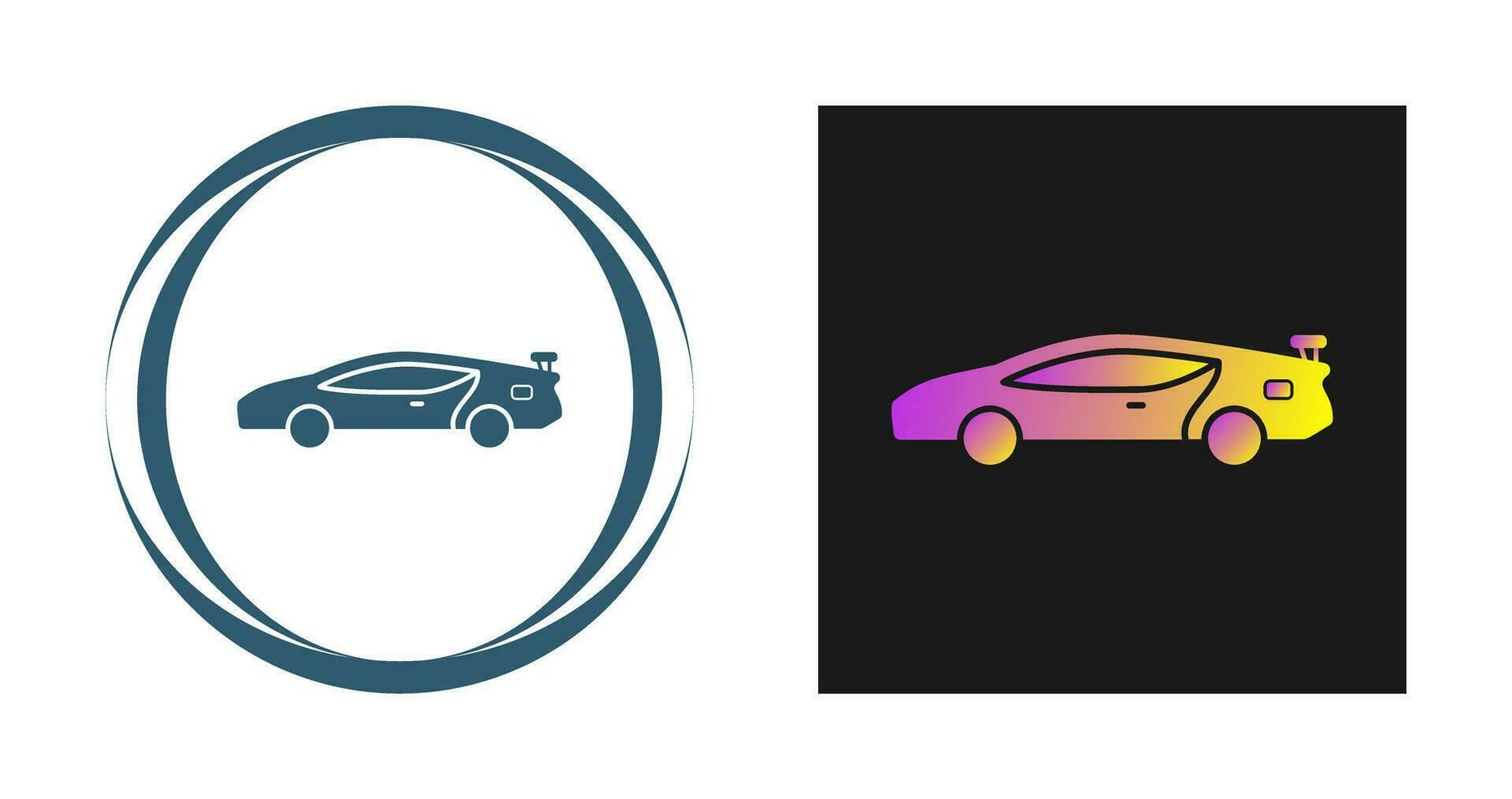 Sports Car Vector Icon