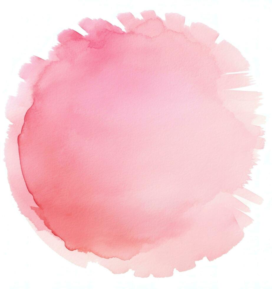 Pink watercolor paint background photo