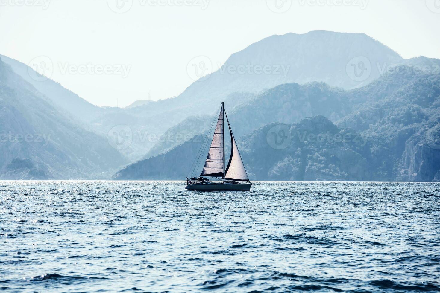 Beautiful sea landscape photo