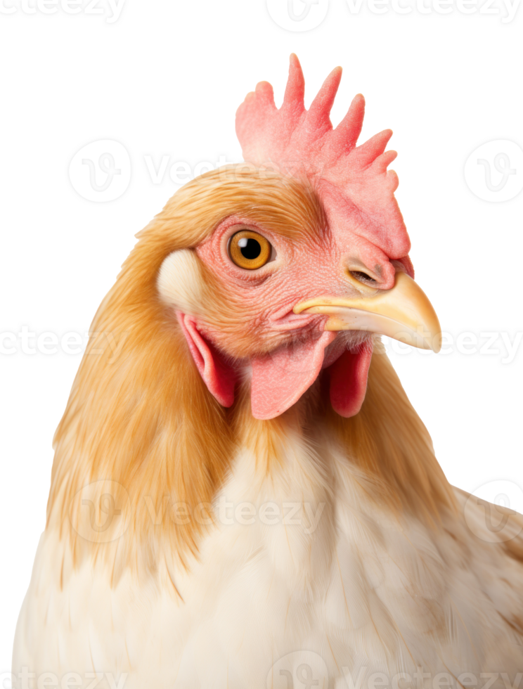 Big chicken bird isolated png