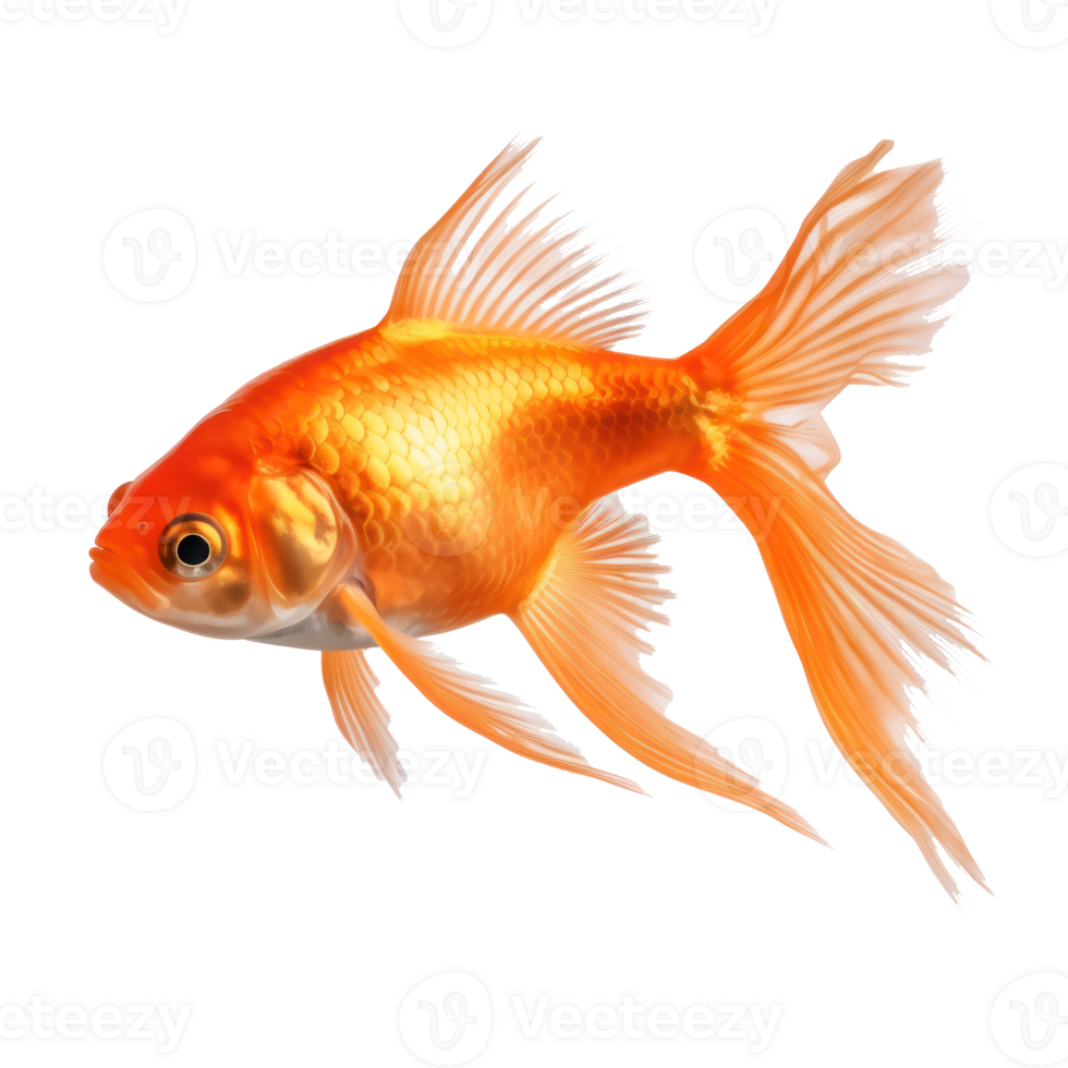 Vivid fish isolated png