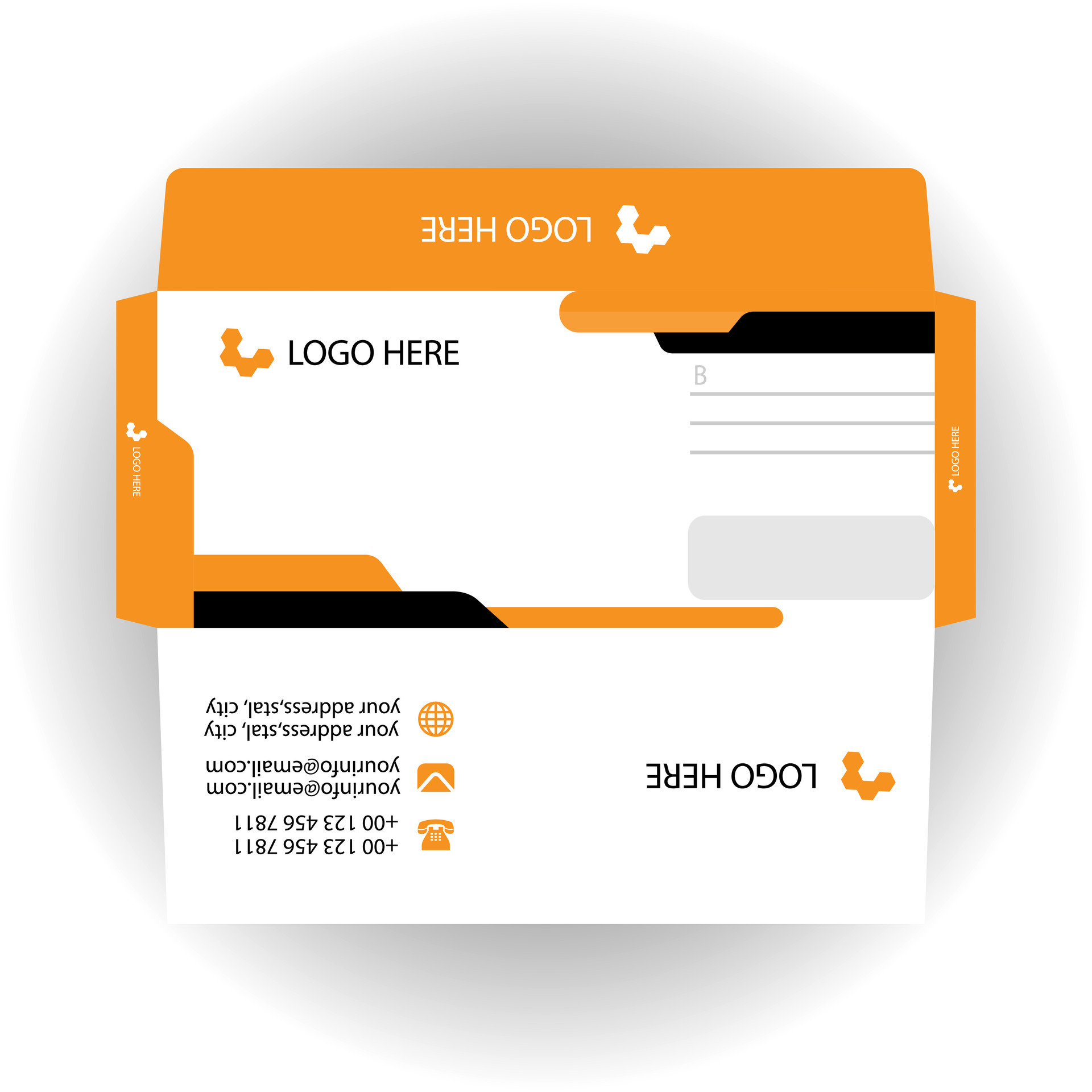 Vector corporate envelope template or envelope design 27850865 Vector Vector corporate envelope template or envelope design 27850865 Vector
