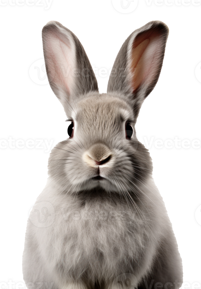 Cute rabbit isolated png