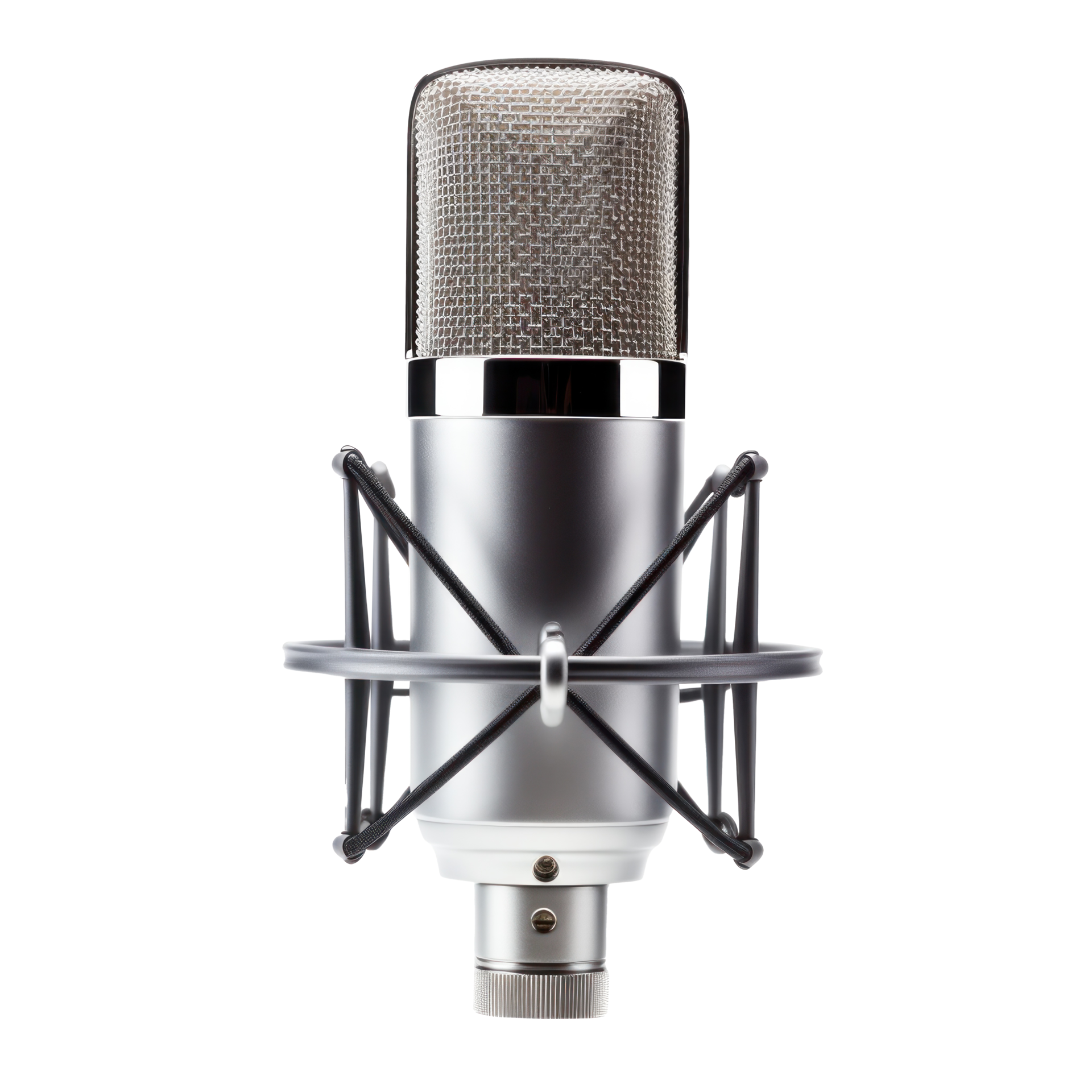 Professional studio microphone isolated 27851355 PNG