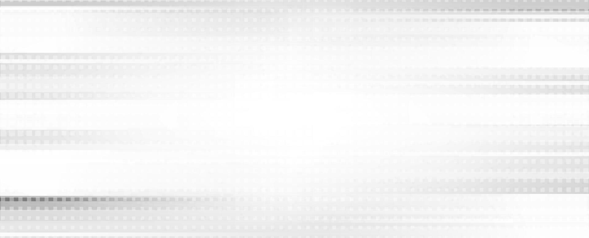 Grey white tech geometric abstract background vector