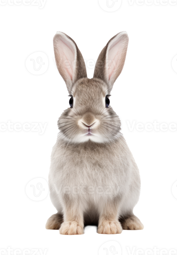Cute rabbit isolated png
