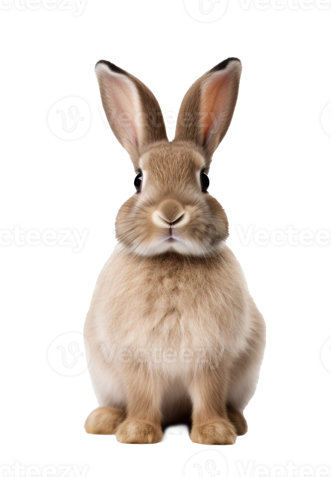 Cute rabbit isolated png