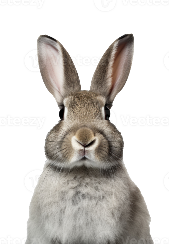 Cute rabbit isolated png