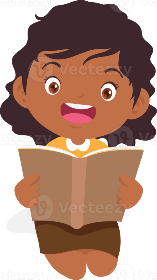 children reading books png