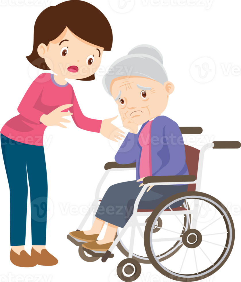 Grandparents,elderly people,grandfather and grandmother, characters in various activities png